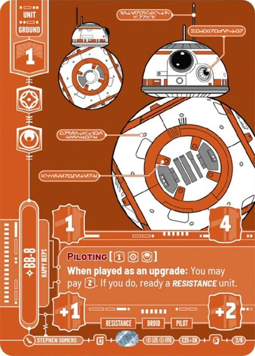 Image for BB-8 - Happy Beeps (2/6) (CE2025) - Star Wars: Unlimited