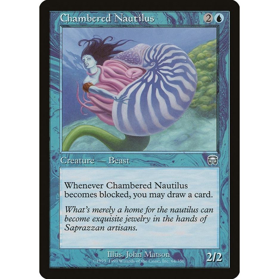 Image for Chambered Nautilus (64) (MMQ) - Magic: The Gathering