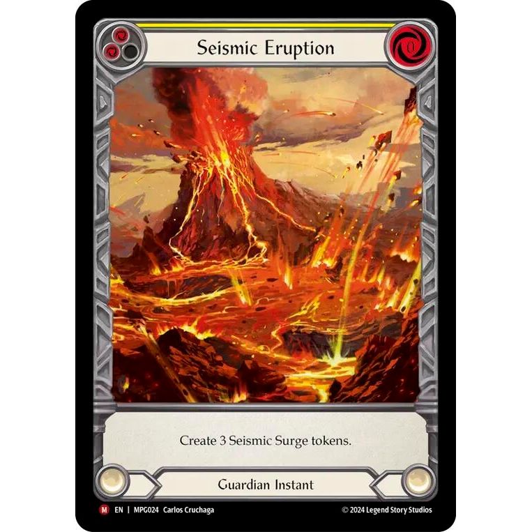 Image for Seismic Eruption (Extended Art) (MPG024) - Flesh and Blood TCG