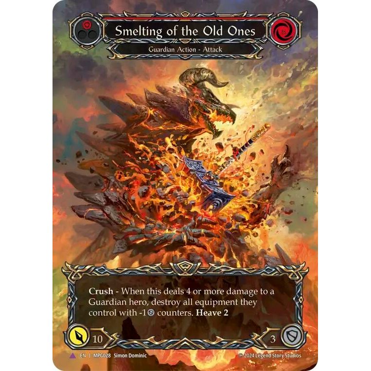 Image for Smelting of the Old Ones (Marvel) (MPG028) - Flesh and Blood TCG
