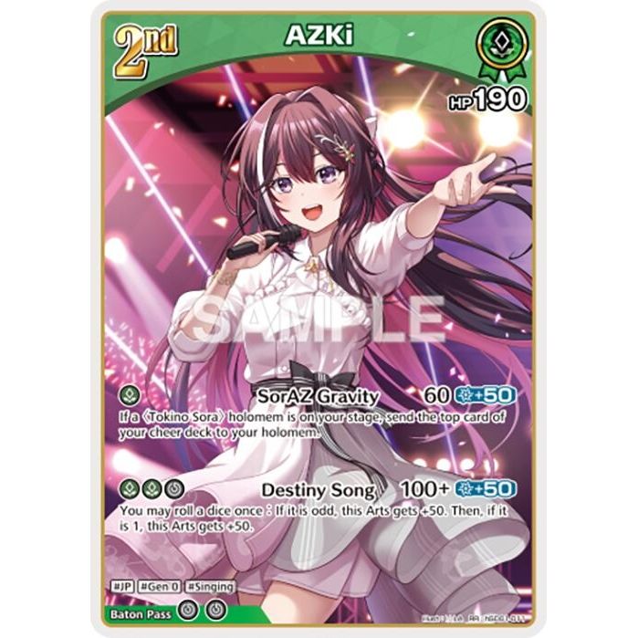 Image for AZKi (RR) (hSD01-011) (SD01E) - hololive OFFICIAL CARD GAME