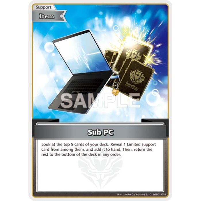 Image for Sub PC (C) (hSD01-018) (SD01E) - hololive OFFICIAL CARD GAME