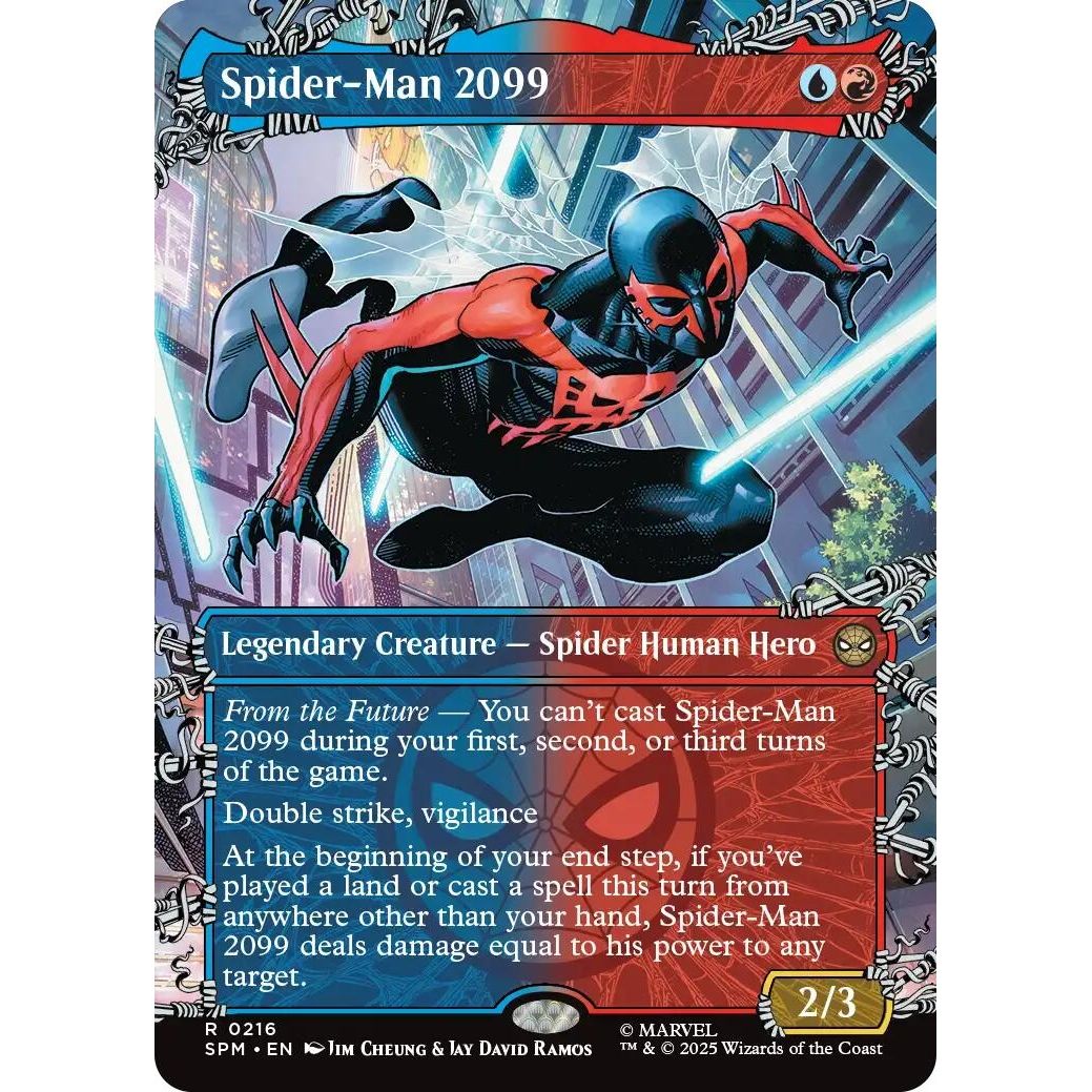 Image for Spider-Man 2099 (0216) (Borderless) (216) (SPM) - Magic: The Gathering