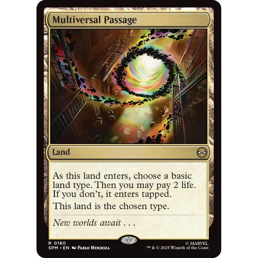 Image for Multiversal Passage (180) (SPM) - Magic: The Gathering