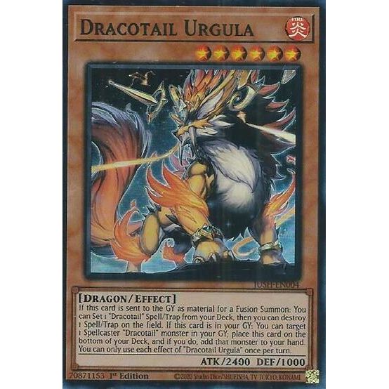 Image for Dracotail Urgula (Super Rare) (JUSH-EN004) (JUSH) - YuGiOh