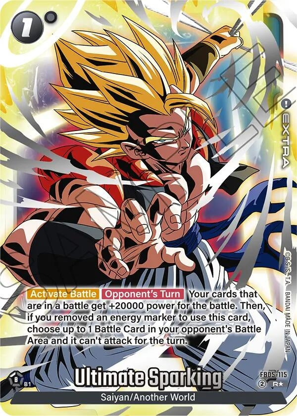 Image for Ultimate Sparking - FB05-115 (Reprint) (FB05-115) (DBSFW_PR) - Dragon Ball Super: Fusion World