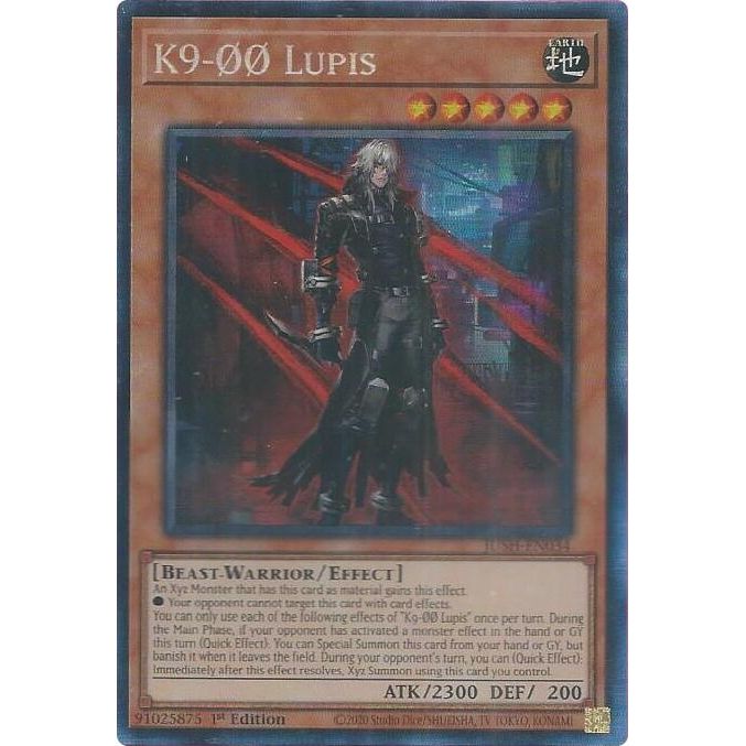 Image for K9-00 Lupis (CR) (JUSH-EN034) (JUSH) - YuGiOh
