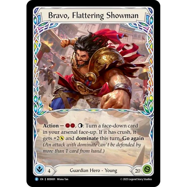 Image for Bravo, Flattering Showman (BDD001) (BDD) - Flesh and Blood TCG