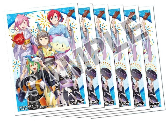 Image for Digimon Card Game Official Sleeves - Festival Heroines (Premium Heroines Set) (60-Pack) - Card Sleeves