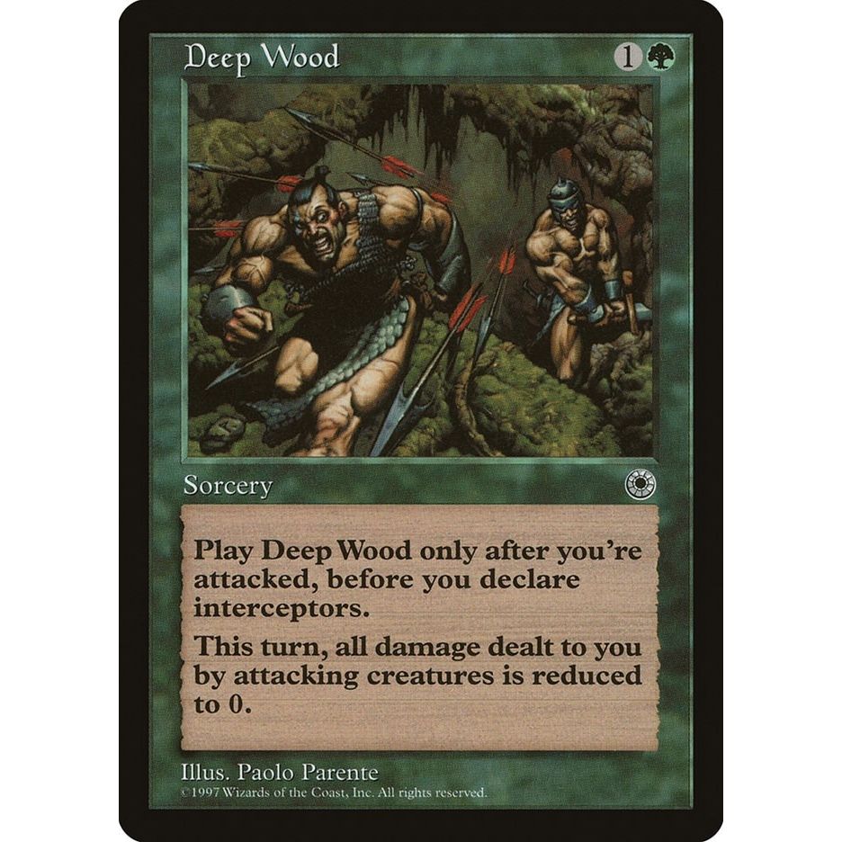 Image for Deep Wood (POR) - Magic: The Gathering