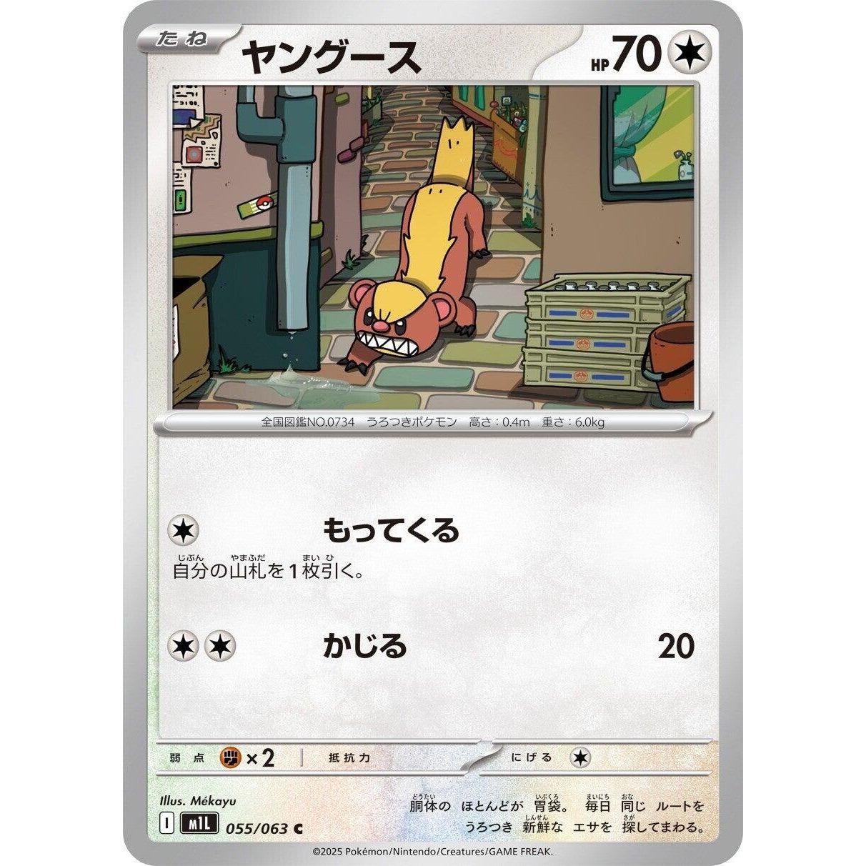 Image for Yungoos (055/063) (m1L) - Pokemon Japan
