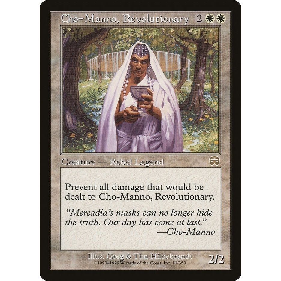 Image for Cho-Manno, Revolutionary (11) (MMQ) - Magic: The Gathering