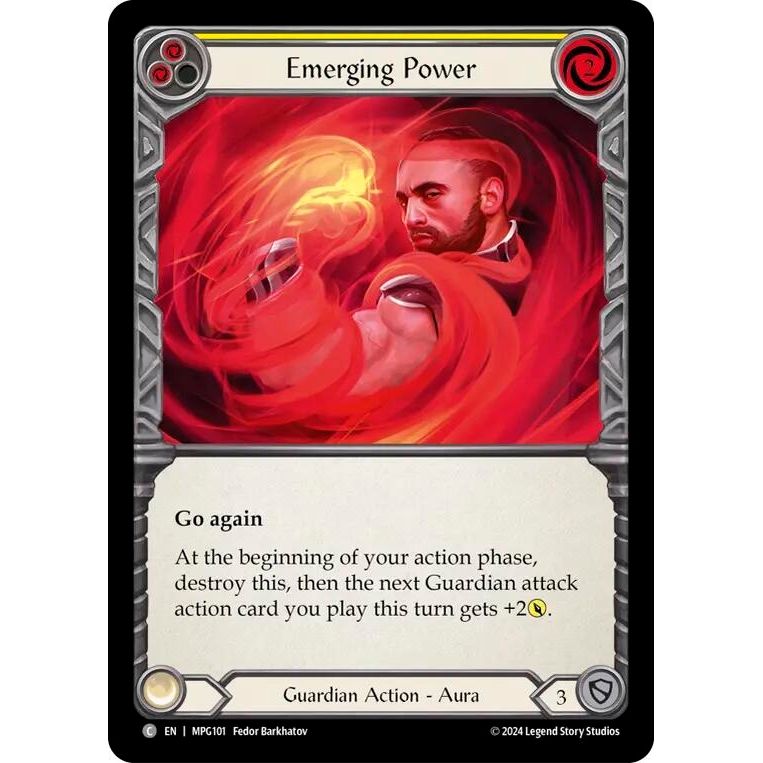 Image for Emerging Power (Yellow) (MPG101) - Flesh and Blood TCG