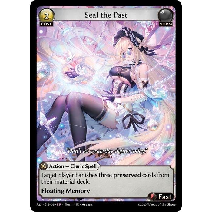 Image for Seal the Past (029) (P) - Grand Archive TCG