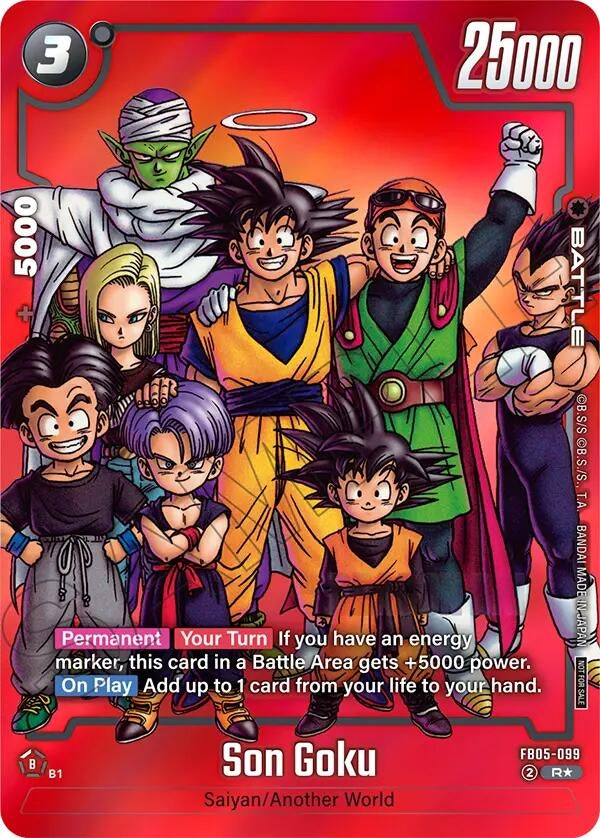 Image for Son Goku - FB05-099 (Limited Pack MANGA Version 01) (FB05-099) (DBSFW_TPR) - Dragon Ball Super: Fusion World