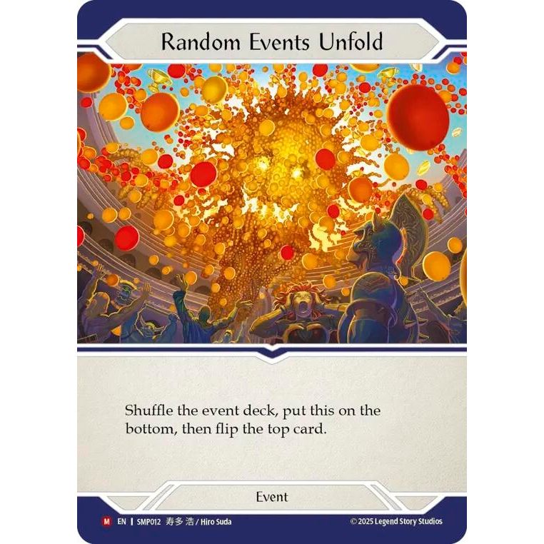 Image for Random Events Unfold (SMP012) - Flesh and Blood TCG