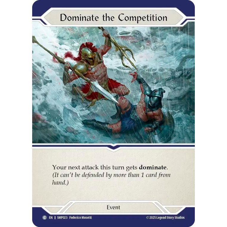 Image for Dominate the Competition (SMP023) - Flesh and Blood TCG