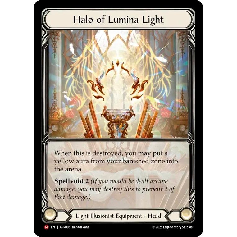 Image for Halo of Lumina Light (APR003) - Flesh and Blood TCG