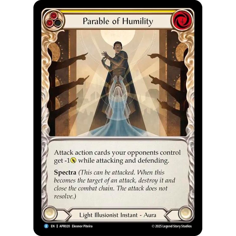 Image for Parable of Humility (APR020) - Flesh and Blood TCG