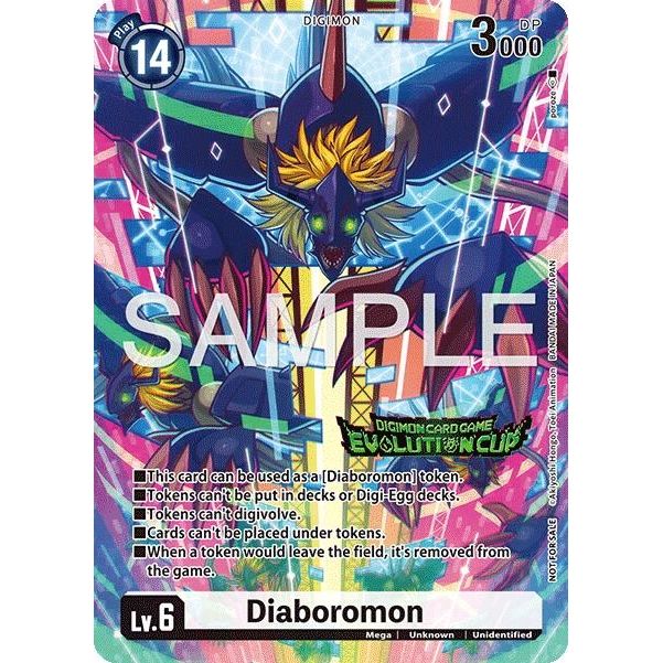 Image for Diaboromon Token (Evolution Cup 2025 Vol. 2) (D-PR) - Digimon Card Game
