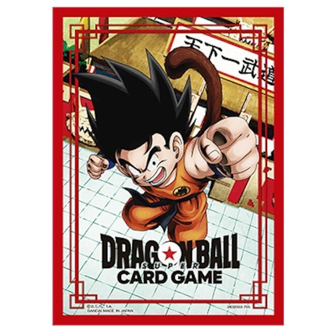 Image for Dragon Ball Super Fusion World Card Game Official Sleeves: Limited Edition - Son Goku (64-Pack) - Card Sleeves