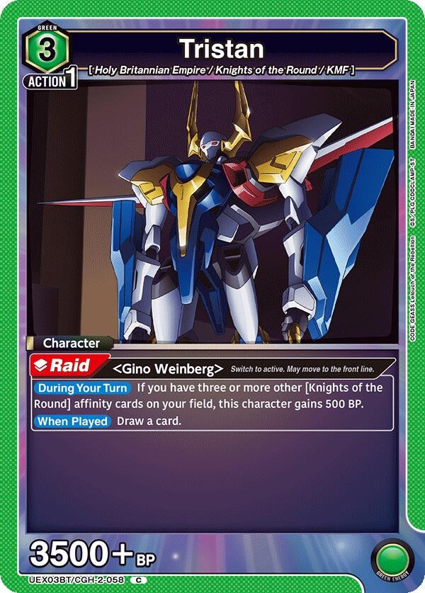 Image for Tristan (UEX03BT/CGH-2-058) (UEX03BT) - Union Arena