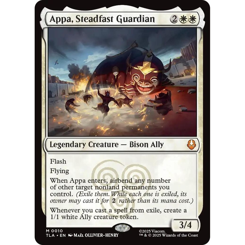 Image for Appa, Steadfast Guardian (10) (TLA) - Magic: The Gathering