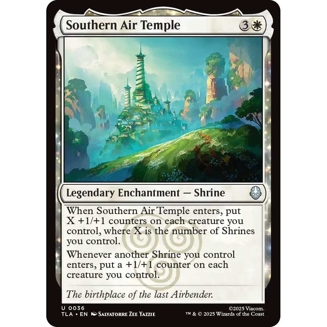 Image for Southern Air Temple (36) (TLA) - Magic: The Gathering