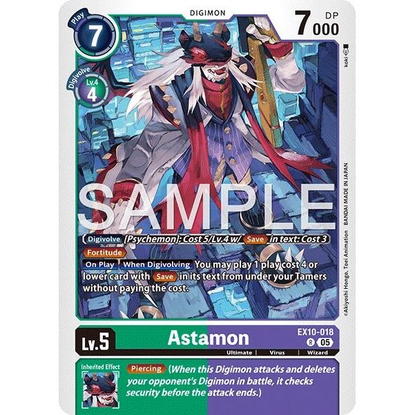 Image for Astamon (EX10-018 R) (EX10) - Digimon Card Game