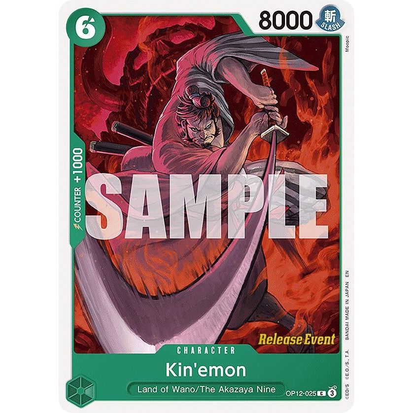 Image for Kin'emon (OP12-025) (OP12 RE) - One Piece Card Game