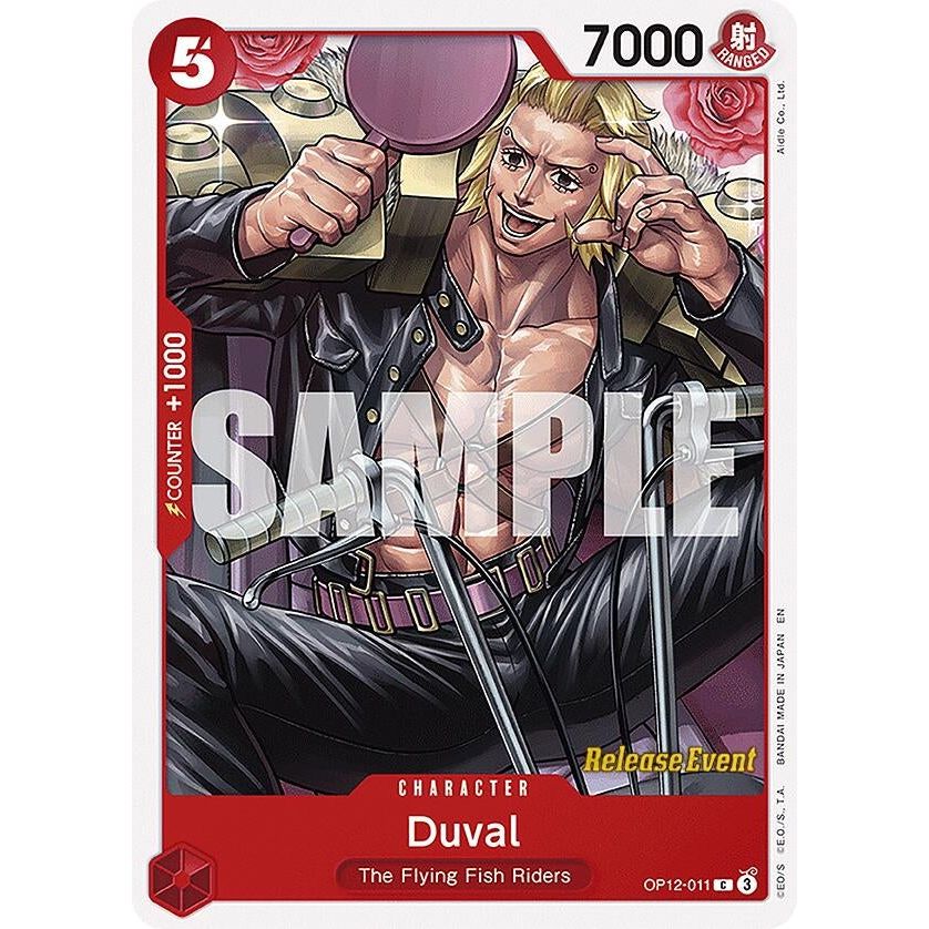 Image for Duval (OP12-011) (OP12 RE) - One Piece Card Game