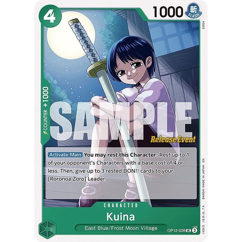 Image for Kuina (OP12-026) (OP12 RE) - One Piece Card Game