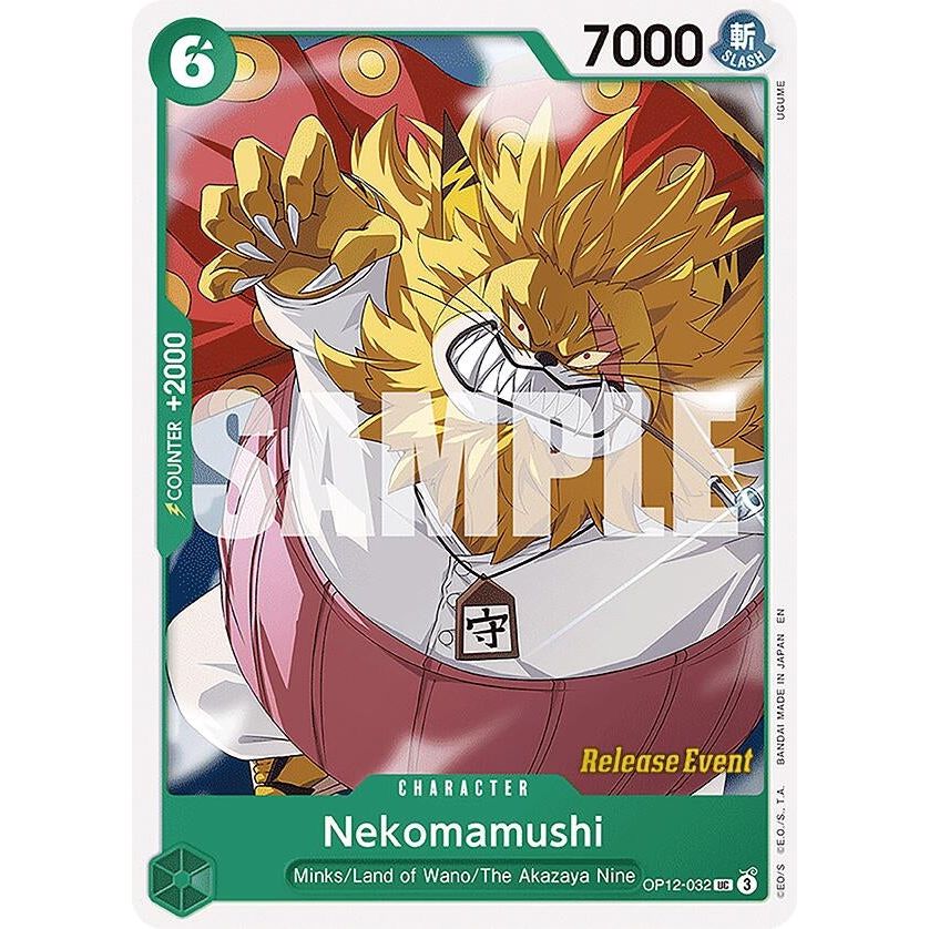 Image for Nekomamushi (OP12-032) (OP12 RE) - One Piece Card Game