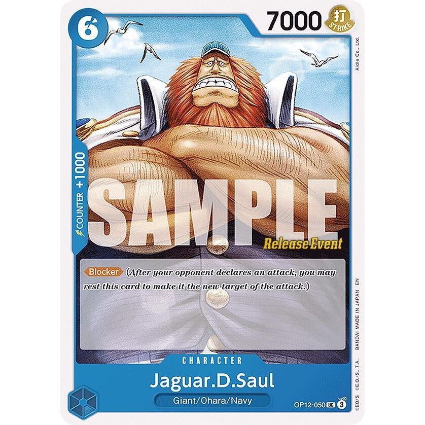 Image for Jaguar.D.Saul (OP12-050) (OP12 RE) - One Piece Card Game