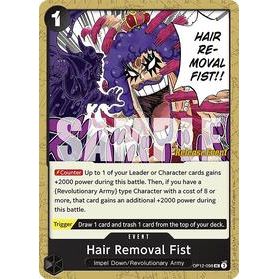 Hair Removal Fist - One Piece — Legacy of the Master Release Event Cards (071)