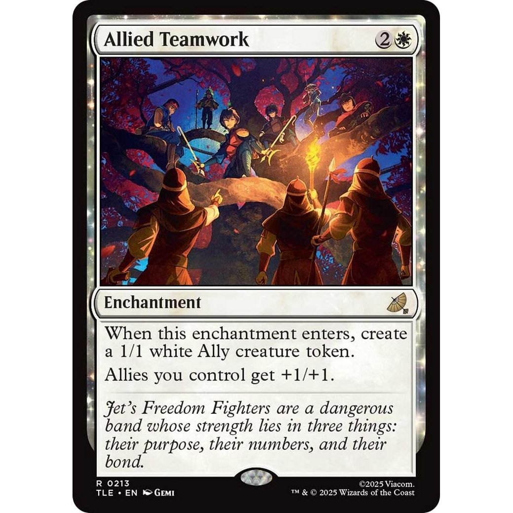 Image for Allied Teamwork (213) (TLE) - Magic: The Gathering