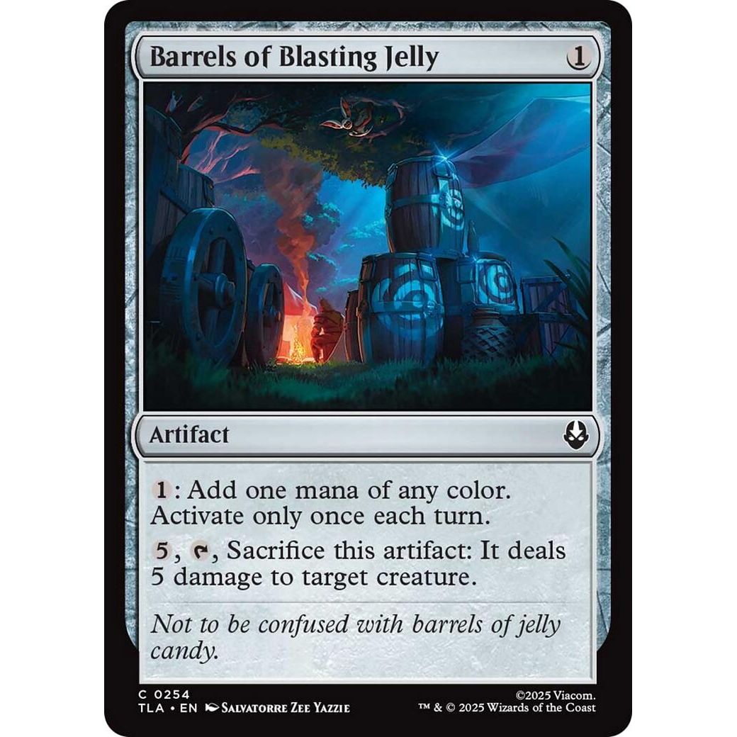 Image for Barrels of Blasting Jelly (254) (TLA) - Magic: The Gathering