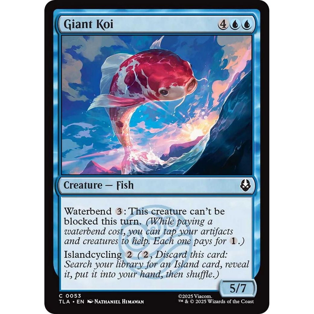 Image for Giant Koi (53) (TLA) - Magic: The Gathering