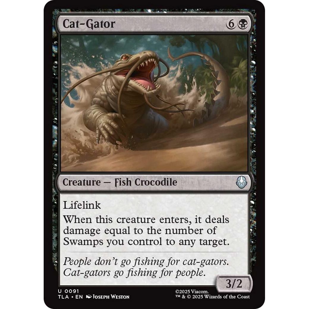 Image for Cat-Gator (91) (TLA) - Magic: The Gathering