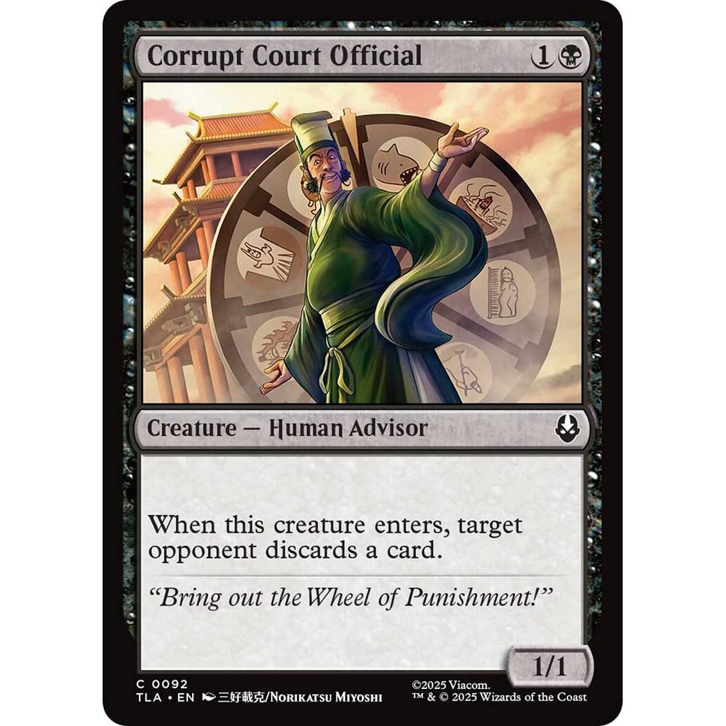 Image for Corrupt Court Official (92) (TLA) - Magic: The Gathering