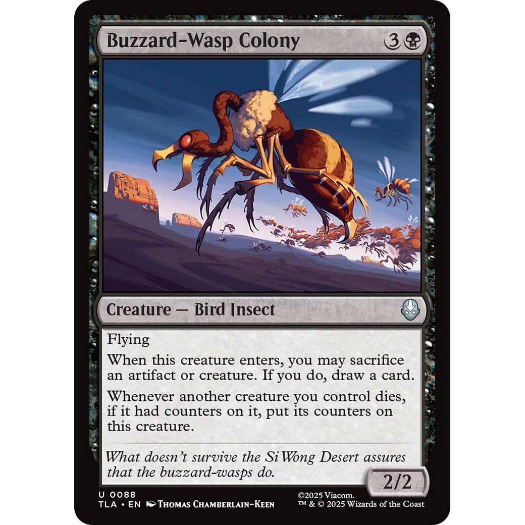 Image for Buzzard-Wasp Colony (88) (TLA) - Magic: The Gathering