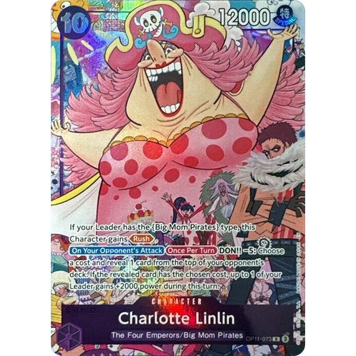 Image for Charlotte Linlin (Premium Card Collection -6 assort vol.1-) (OP11-073) (OP-PR) - One Piece Card Game
