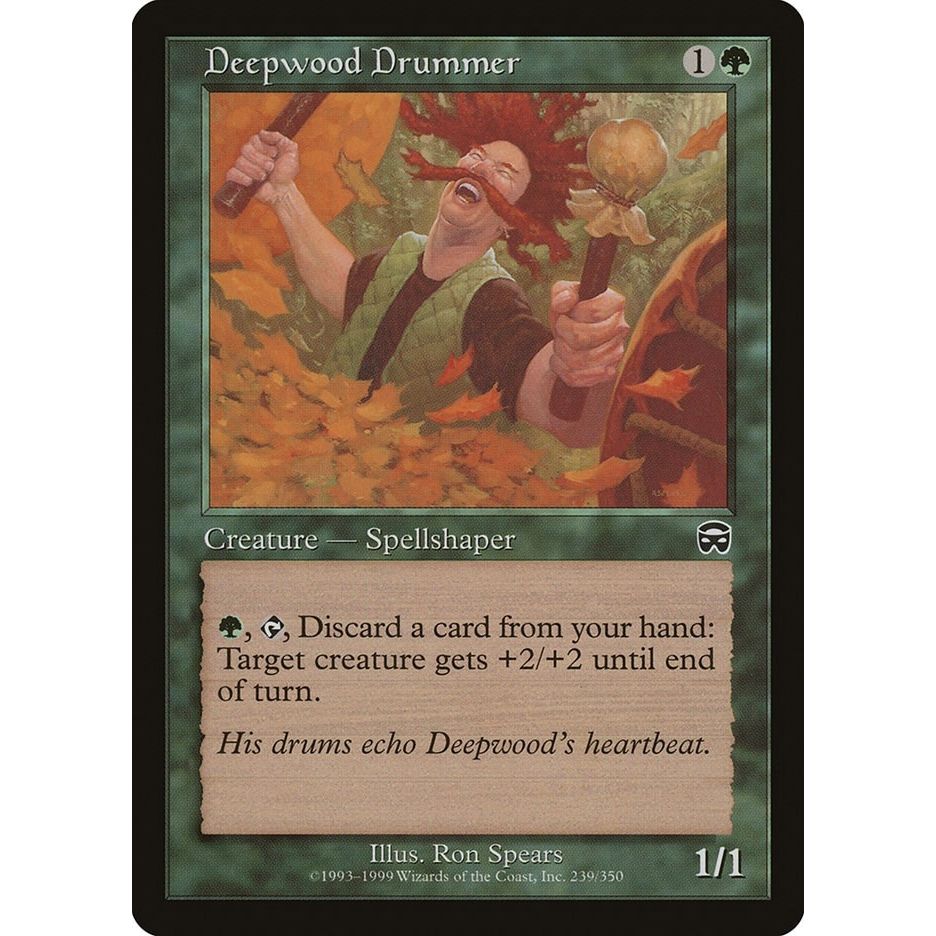 Image for Deepwood Drummer (239) (MMQ) - Magic: The Gathering