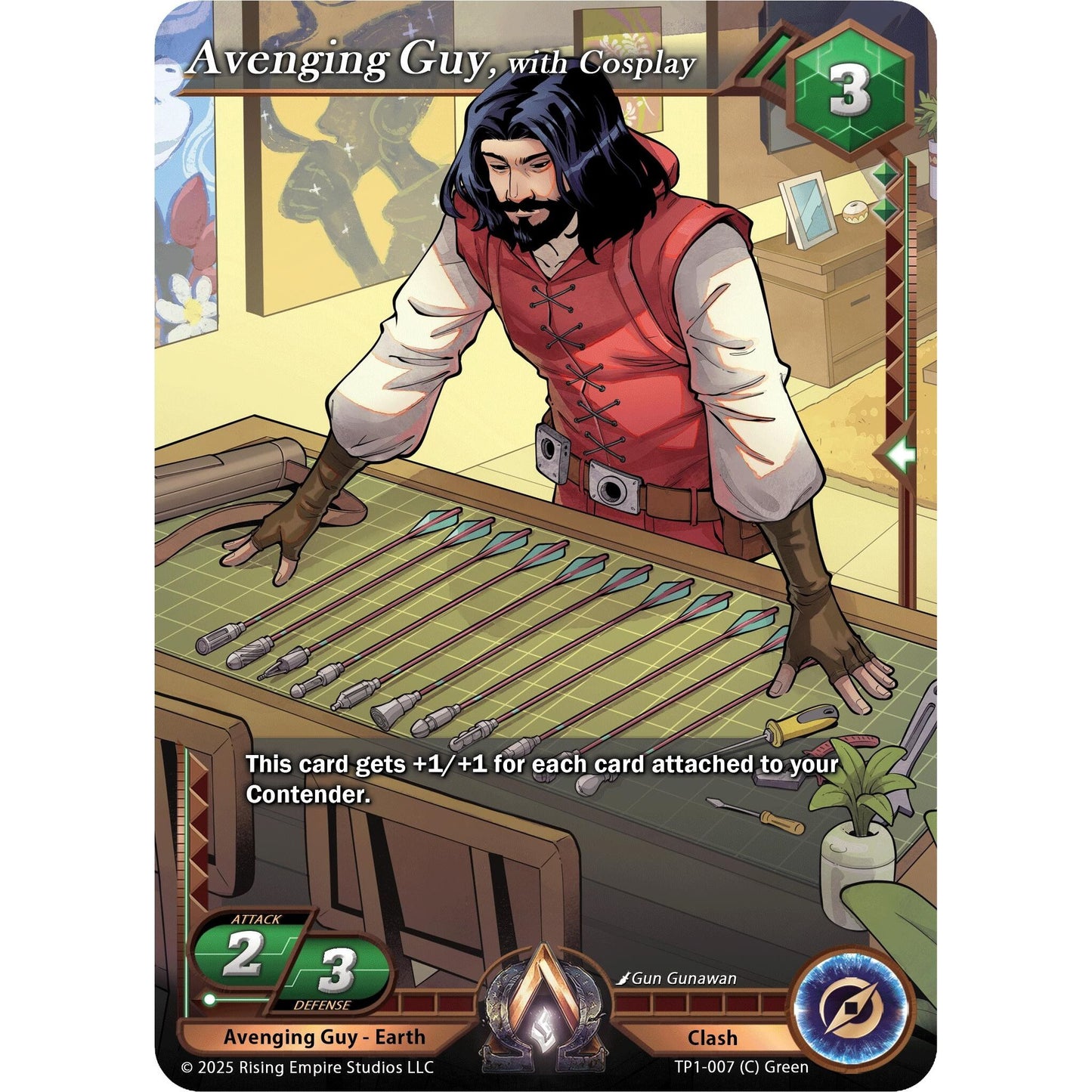 Image for Avenging Guy, with Cosplay (TP1-007) (TP1) - Alpha Clash