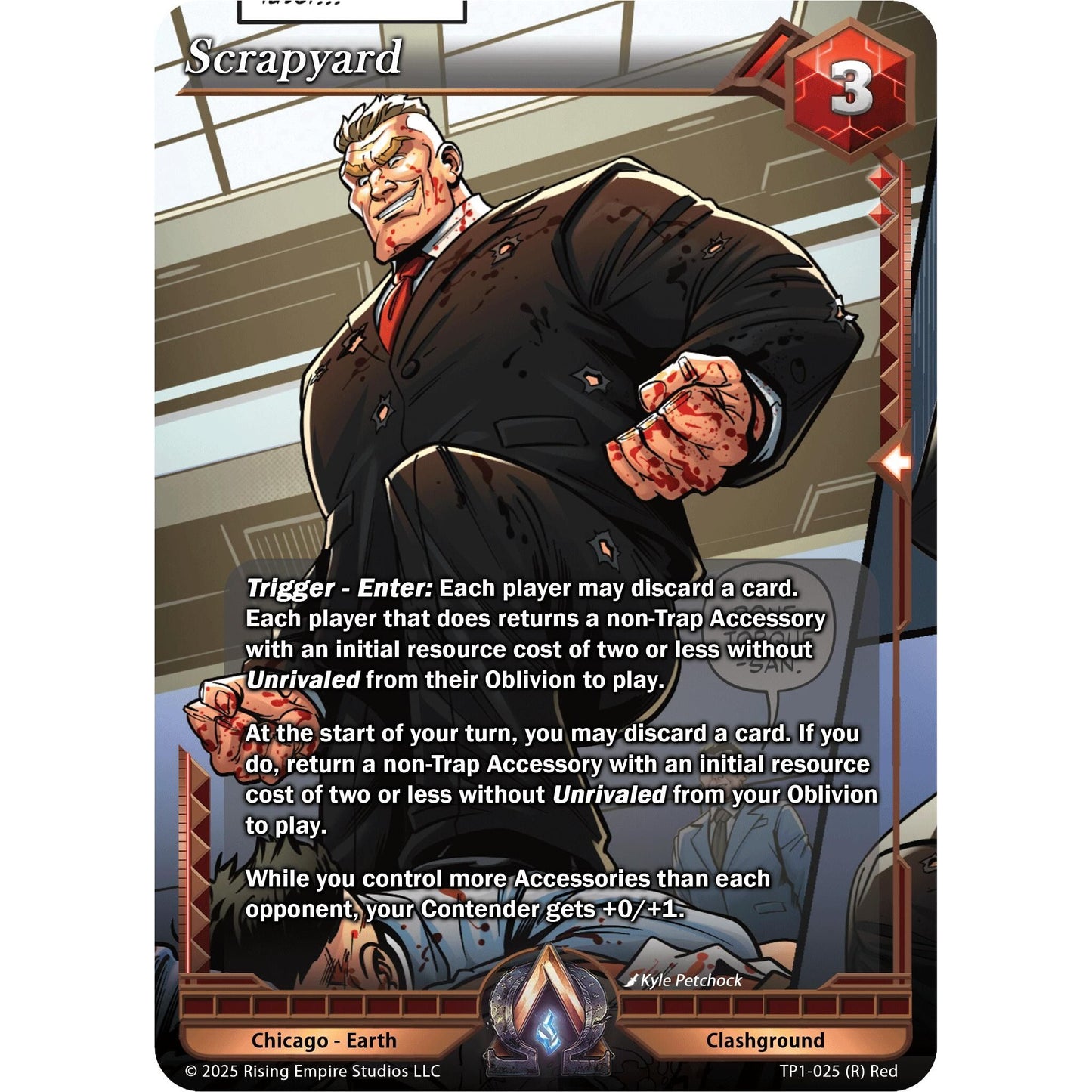 Image for Scrapyard (TP1-025) (TP1) - Alpha Clash
