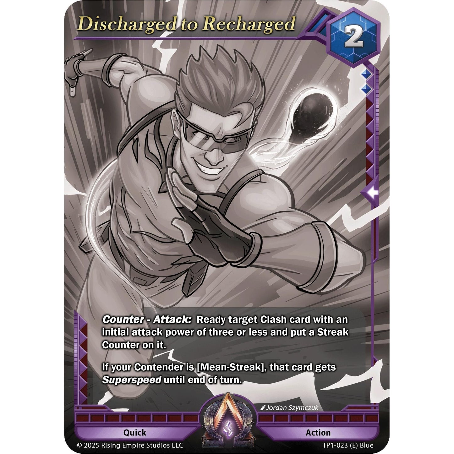 Image for Discharged to Recharged (Monochrome) (TP1-023) (TP1) - Alpha Clash