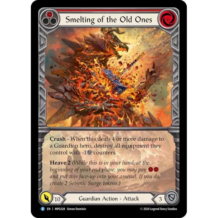 Image for Smelting of the Old Ones (Extended Art) (MPG028) - Flesh and Blood TCG
