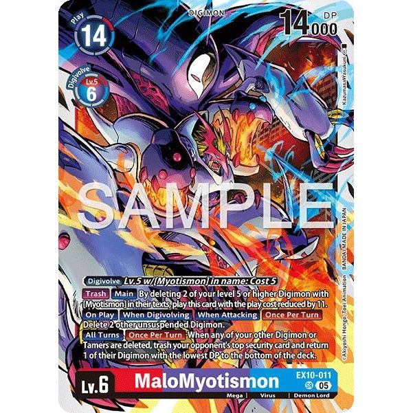 Image for MaloMyotismon (EX10-011 SR) (EX10) - Digimon Card Game