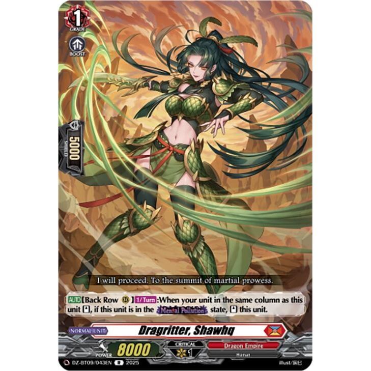 Image for Dragritter, Shawhq (DZ-BT09/043EN) (DZ-BT09) - Cardfight Vanguard