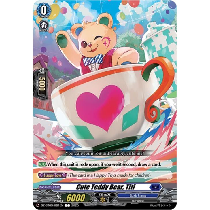Image for Cute Teddy Bear, Titi (DZ-BT09/081EN) (DZ-BT09) - Cardfight Vanguard
